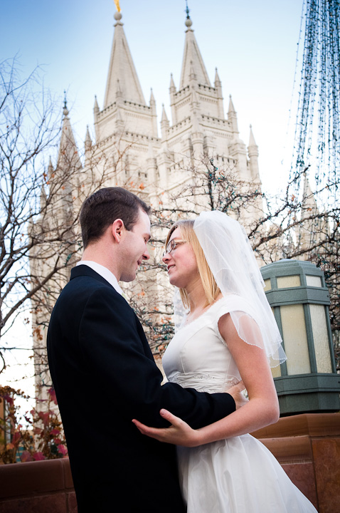 Salt Lake Temple, Wedding Dress, Bride, Temple Wedding, Utah Wedding Photography, Salt Lake Wedding Photographer, bridals, Temple Square